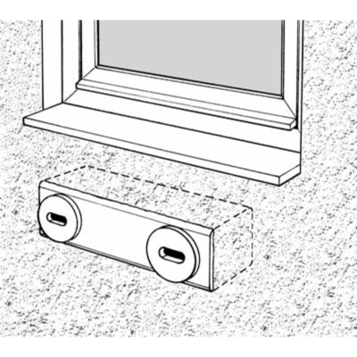 Nichoir Schwegler à Martinet 2 nids N°17C