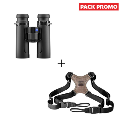 Jumelles Zeiss SFL 10x40 + Harnais de portage