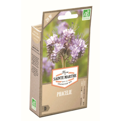 Graines Bio Engrais vert Phacélie 50 gr