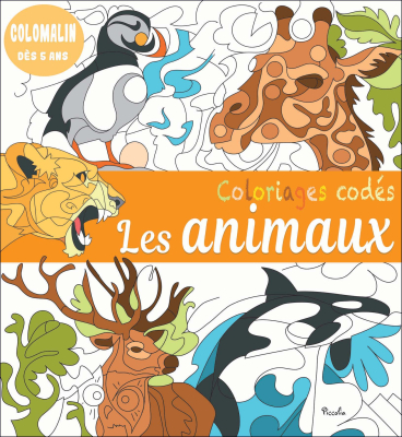 Coloriages codés - Les animaux