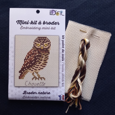 Kit broderie Chouette