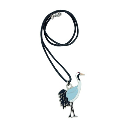 Pendentif LPO - Grue cendrée
