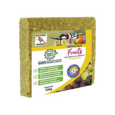 Pain de graisse fruits - 300g