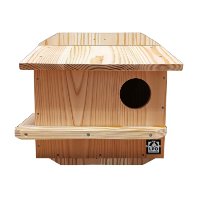 Gîte à écureuil LPO double entrée