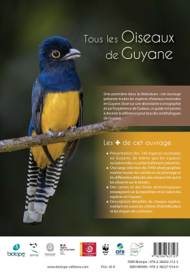 Guide expert des oiseaux de Guyane