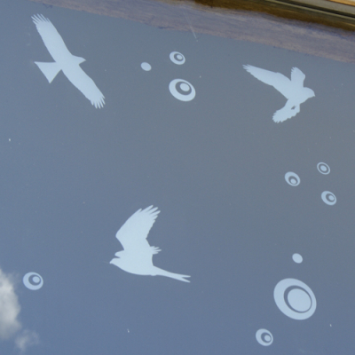 Stickers LPO anticollisions Billes & Bulles - 2 planches