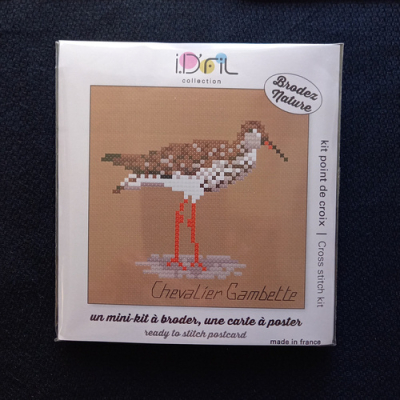Kit broderie Chevalier Gambette