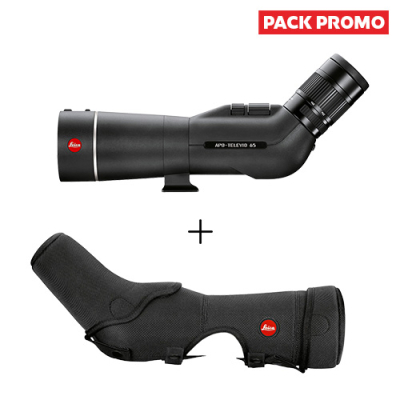 Pack Longue-vue Leica Apo Televid 65 + Oculaire 25-50x + Housse de terrain