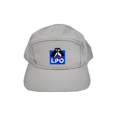 Casquette LPO Coton recyclé gris clair