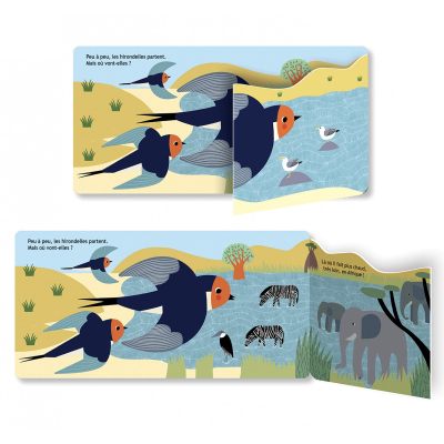 Hirondelle, imagier cartonné