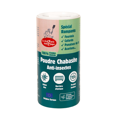 Poudre Chabasite Anti-insectes