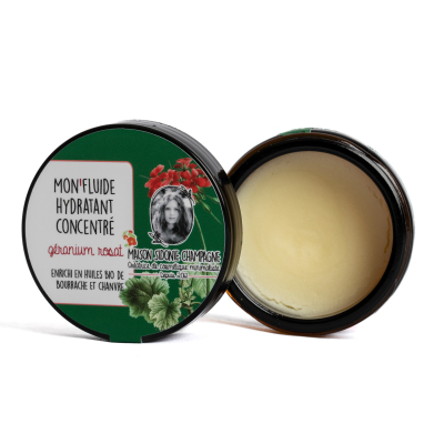 Mon'Fluide hydratant bio 50 ml - Géranium rosat
