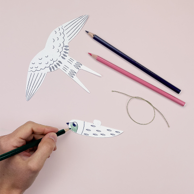 Mini kit créatif hirondelle