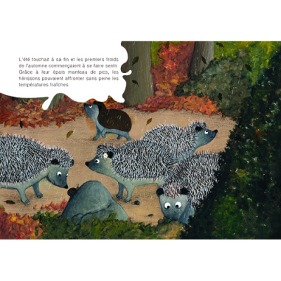 Gilbert, le hérisson sans piquants