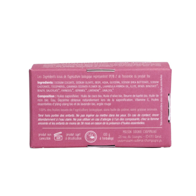 Savon bio corps et cheveux secs 100g