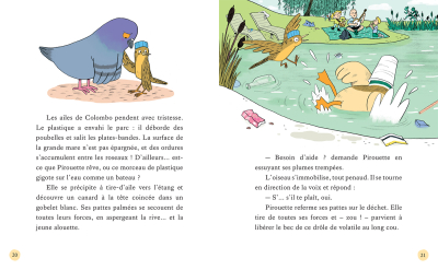 Le club des Plumes Vertes - Mission Plastique