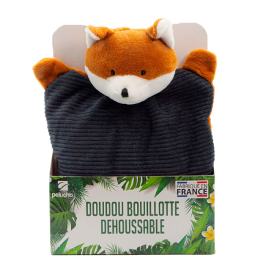 Doudou bouillotte Renard