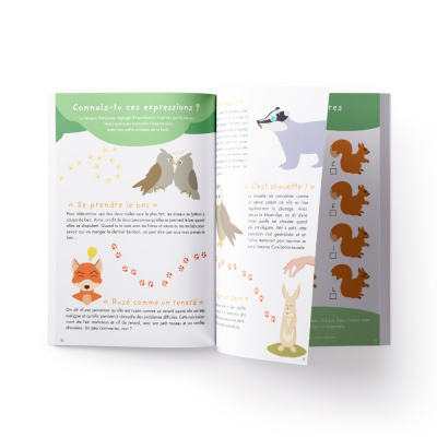 Carnet "Les secrets des petits animaux de la forêt"