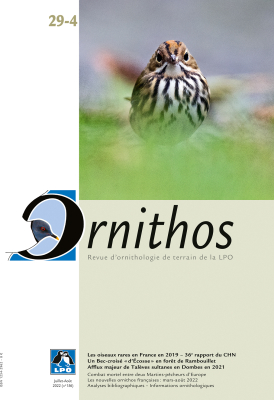 Ornithos N°29/4, Juillet-Août 2022 