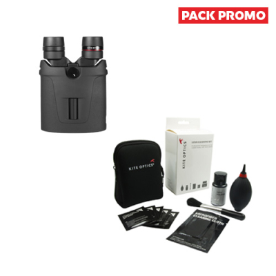 Jumelles Kite APC stabilisée 12x42 + Kit de nettoyage Kite offert