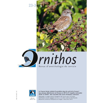 Ornithos N°23/3, Mai-Juin 2016