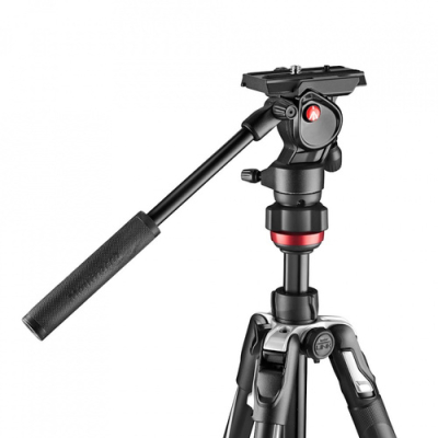 Kit trépied Manfrotto Befree Live Alu + rotule vidéo