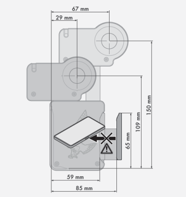 Adaptateur digiscopie pour smartphone VPA 2