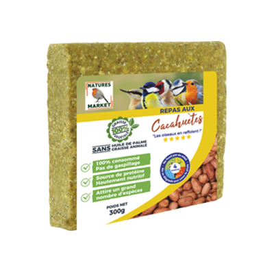 Pain de graisse aux cacahuètes - 300g