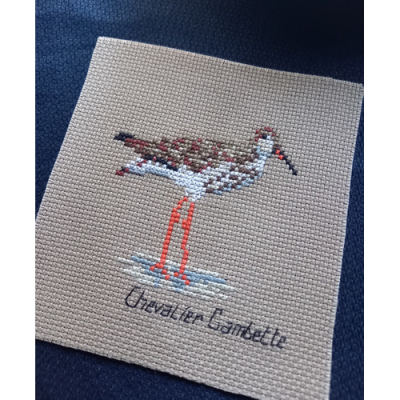 Kit broderie Chevalier Gambette