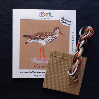 Kit broderie Chevalier Gambette