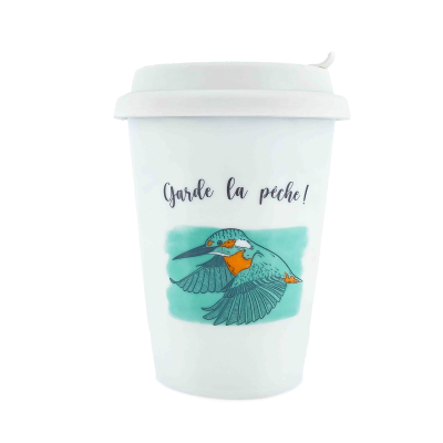 Mug nomade LPO - Garde la pêche !