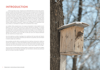 Refuges naturels - Créez des abris pour la faune de votre jardin