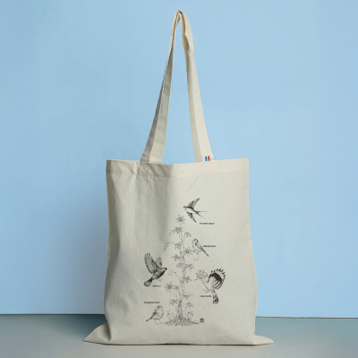 Tote bag LPO - Oiseaux des jardins