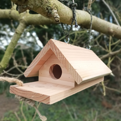 Gîte à muscardin en bois