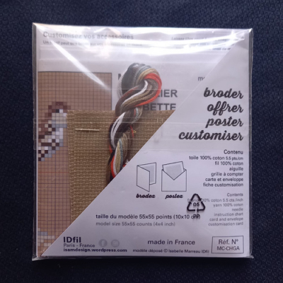 Kit broderie Chevalier Gambette