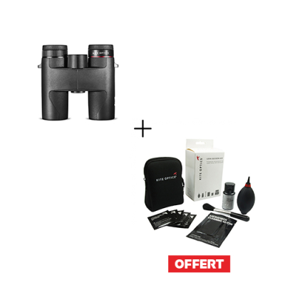 Jumelles Kite Lynx HD+ 10x30 + Kit de nettoyage Kite offert
