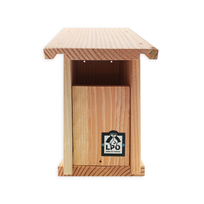 Kit nichoir LPO Rougegorge semi-ouvert