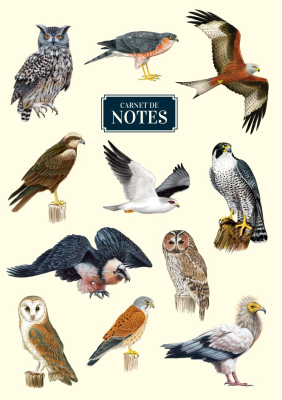 Carnet de notes A5 - Rapaces