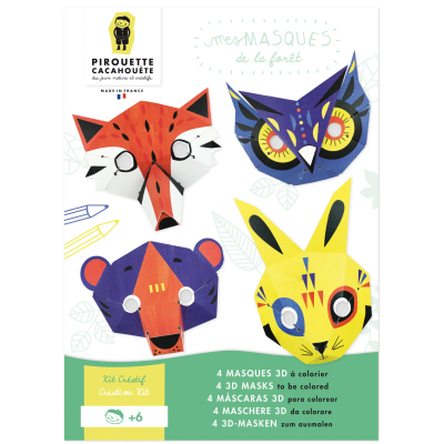 Mes masques de la forêt