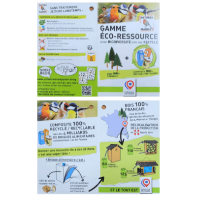 Mangeoire Granny en bois - nouveau modèle