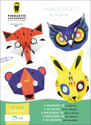 Mes masques de la forêt