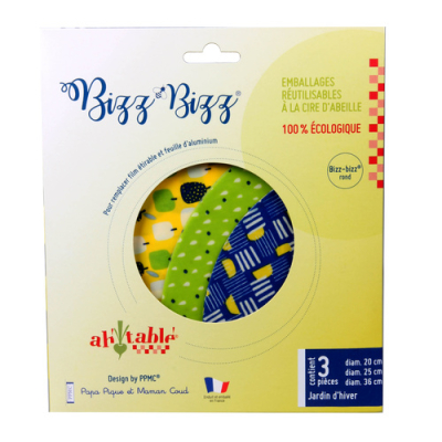 Kit de 3 Bizz-Bizz® Ronds, Jardin d'hiver (20-25 et 36 cm)