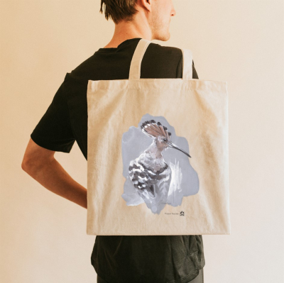 Tote bag LPO - Huppe fasciée