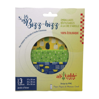 Kit de 3 Bizz-Bizz® Rectangles, Jardin d'hiver (S-M-L)