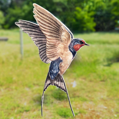 Anti-collisions électrostatiques Oiseaux des campagnes - Lot de 3