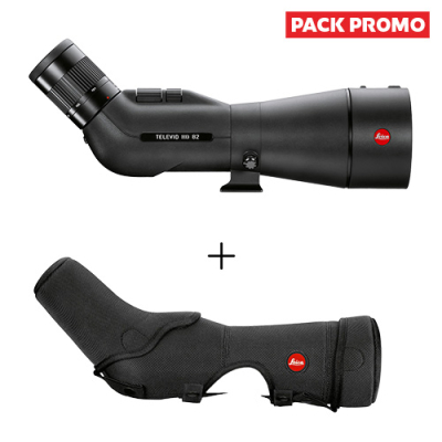 Pack longue-vue Leica Televid HD 82 + Oculaire 20-60x + Housse de terrain
