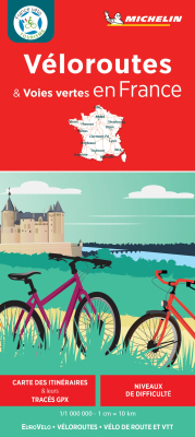 Carte véloroutes et voies vertes en France