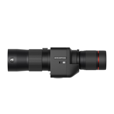 Longue-vue stabilisée Kite APC 60 ED + oculaire + Kit de nettoyage Kite