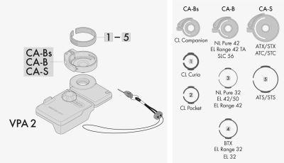 Adaptateur digiscopie pour smartphone VPA 2