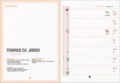 Agenda du jardinier bio 2025